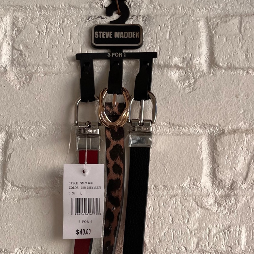 NWT Steve Madden Belts